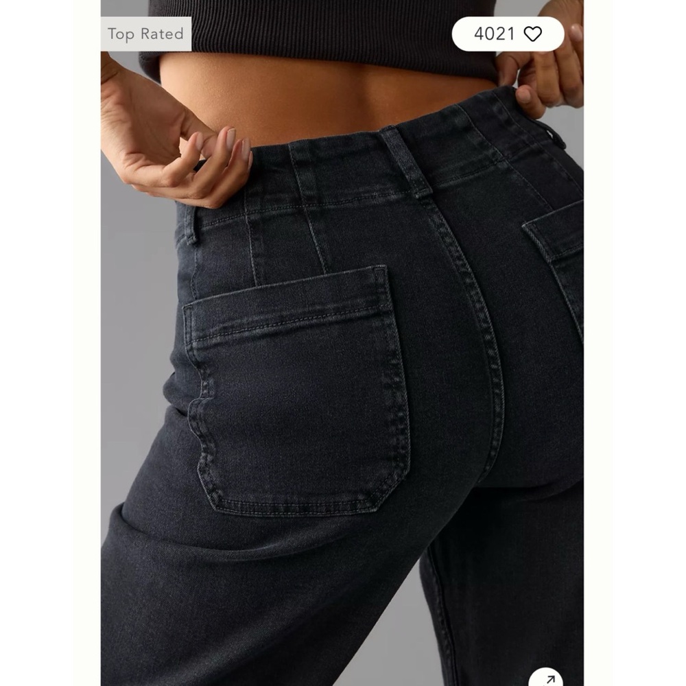 Maeve The Colette High-Rise Crop Wide-Leg Jeans - Picture 6 of 12